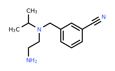 CAS 1353961-42-8 | 3-(((2-Aminoethyl)(isopropyl)amino)methyl)benzonitrile