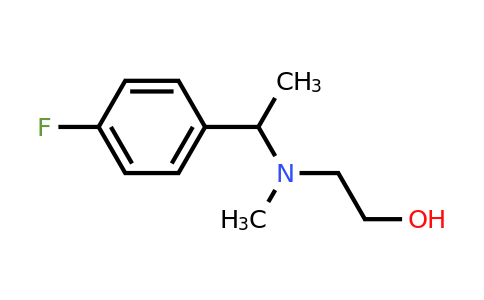 CAS 1353965-78-2 | 2-((1-(4-Fluorophenyl)ethyl)(methyl)amino)ethanol