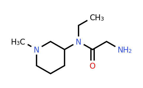 CAS 1353965-93-1 | 2-Amino-N-ethyl-N-(1-methylpiperidin-3-yl)acetamide