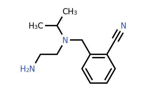 CAS 1353966-52-5 | 2-(((2-Aminoethyl)(isopropyl)amino)methyl)benzonitrile