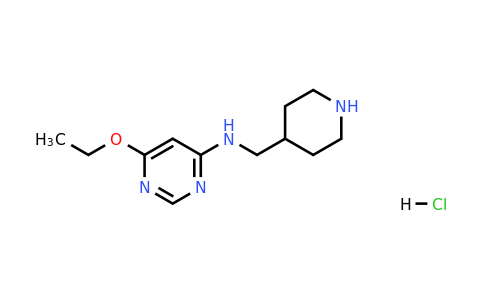 CAS 1353966-73-0 | 6-Ethoxy-N-(piperidin-4-ylmethyl)pyrimidin-4-amine hydrochloride