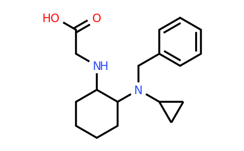 CAS 1353968-73-6 | 2-((2-(Benzyl(cyclopropyl)amino)cyclohexyl)amino)acetic acid