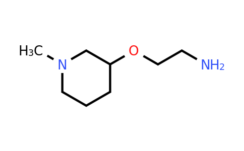 CAS 1353969-91-1 | 2-((1-Methylpiperidin-3-yl)oxy)ethanamine