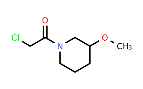 CAS 1353970-89-4 | 2-Chloro-1-(3-methoxypiperidin-1-yl)ethanone