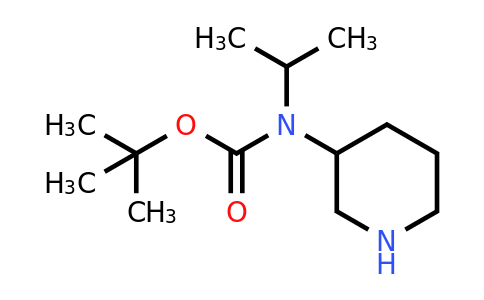 CAS 1353971-45-5 | tert-Butyl isopropyl(piperidin-3-yl)carbamate