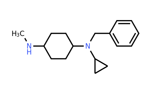 CAS 1353972-08-3 | N1-Benzyl-N1-cyclopropyl-N4-methylcyclohexane-1,4-diamine