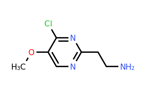CAS 1353973-65-5 | 2-(4-Chloro-5-methoxypyrimidin-2-yl)ethanamine