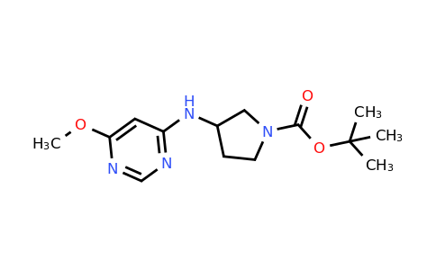 CAS 1353974-03-4 | tert-Butyl 3-((6-methoxypyrimidin-4-yl)amino)pyrrolidine-1-carboxylate