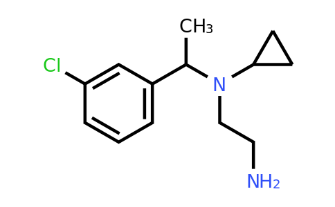 CAS 1353976-88-1 | N1-(1-(3-Chlorophenyl)ethyl)-N1-cyclopropylethane-1,2-diamine