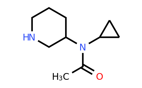CAS 1353977-51-1 | N-Cyclopropyl-N-(piperidin-3-yl)acetamide