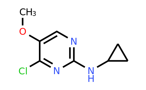 CAS 1353977-54-4 | 4-Chloro-N-cyclopropyl-5-methoxypyrimidin-2-amine