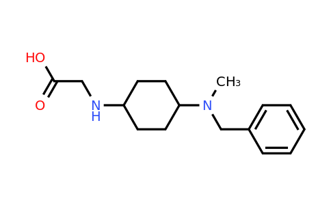 CAS 1353977-97-5 | 2-((4-(Benzyl(methyl)amino)cyclohexyl)amino)acetic acid