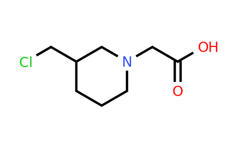 CAS 1353978-33-2 | 2-(3-(Chloromethyl)piperidin-1-yl)acetic acid
