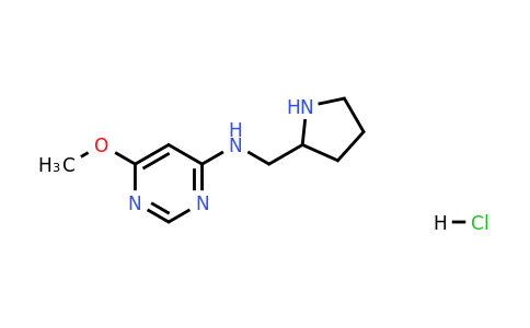 CAS 1353980-10-5 | 6-Methoxy-N-(pyrrolidin-2-ylmethyl)pyrimidin-4-amine hydrochloride