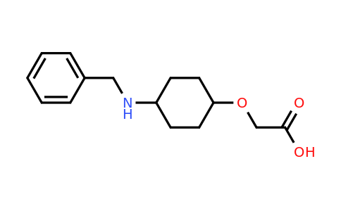 CAS 1353980-38-7 | 2-((4-(Benzylamino)cyclohexyl)oxy)acetic acid