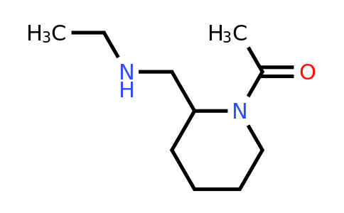 CAS 1353981-62-0 | 1-(2-((Ethylamino)methyl)piperidin-1-yl)ethanone