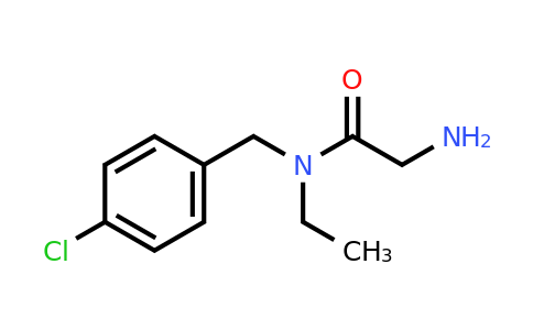 CAS 1353982-78-1 | 2-Amino-N-(4-chlorobenzyl)-N-ethylacetamide
