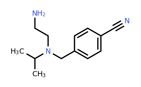 CAS 1353982-96-3 | 4-(((2-Aminoethyl)(isopropyl)amino)methyl)benzonitrile