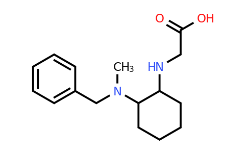 CAS 1353984-84-5 | 2-((2-(Benzyl(methyl)amino)cyclohexyl)amino)acetic acid