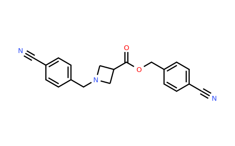 CAS 1353985-29-1 | 4-Cyanobenzyl 1-(4-cyanobenzyl)azetidine-3-carboxylate