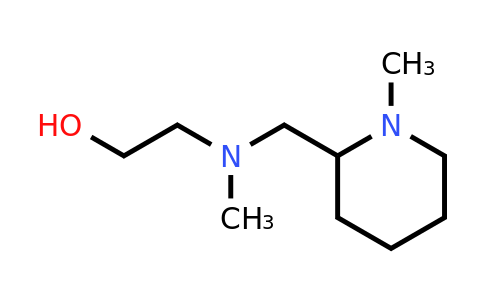 CAS 1353985-69-9 | 2-(Methyl((1-methylpiperidin-2-yl)methyl)amino)ethanol