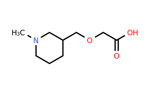 CAS 1353986-25-0 | 2-((1-Methylpiperidin-3-yl)methoxy)acetic acid