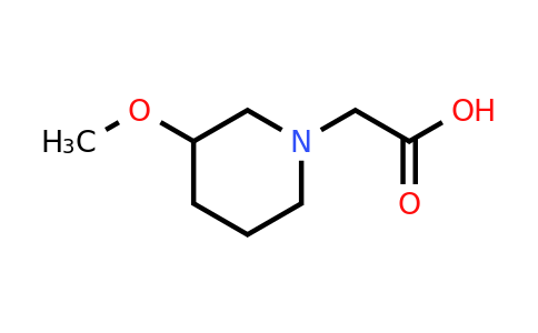CAS 1353987-64-0 | 2-(3-Methoxypiperidin-1-yl)acetic acid
