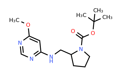 CAS 1353989-81-7 | tert-Butyl 2-(((6-methoxypyrimidin-4-yl)amino)methyl)pyrrolidine-1-carboxylate