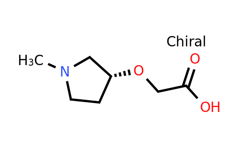 CAS 1353992-69-4 | (R)-2-((1-Methylpyrrolidin-3-yl)oxy)acetic acid