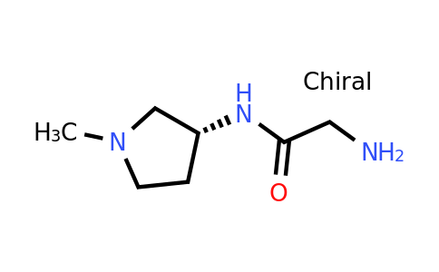 CAS 1353992-72-9 | (R)-2-Amino-N-(1-methylpyrrolidin-3-yl)acetamide