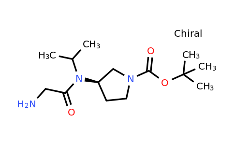 CAS 1353992-89-8 | (R)-tert-Butyl 3-(2-amino-N-isopropylacetamido)pyrrolidine-1-carboxylate