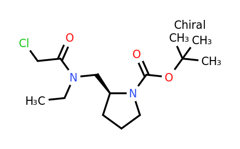 CAS 1353993-32-4 | (S)-tert-Butyl 2-((2-chloro-N-ethylacetamido)methyl)pyrrolidine-1-carboxylate