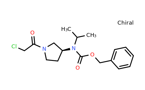CAS 1353993-40-4 | (S)-Benzyl (1-(2-chloroacetyl)pyrrolidin-3-yl)(isopropyl)carbamate