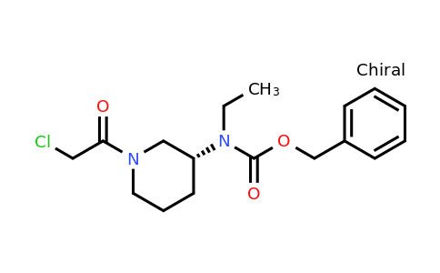 CAS 1353993-46-0 | (R)-Benzyl (1-(2-chloroacetyl)piperidin-3-yl)(ethyl)carbamate
