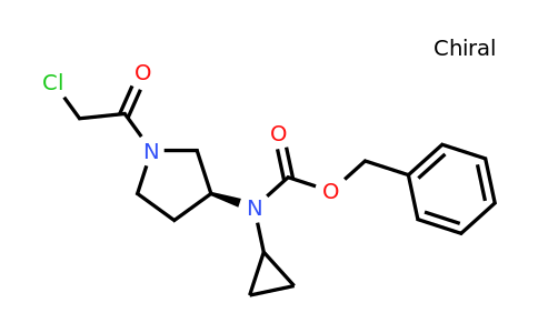 CAS 1353993-52-8 | (S)-Benzyl (1-(2-chloroacetyl)pyrrolidin-3-yl)(cyclopropyl)carbamate