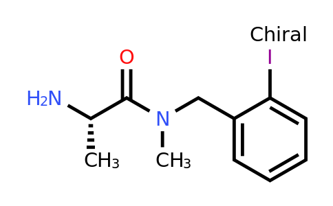 CAS 1353993-80-2 | (S)-2-Amino-N-(2-iodobenzyl)-N-methylpropanamide