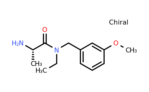 CAS 1353993-90-4 | (S)-2-Amino-N-ethyl-N-(3-methoxybenzyl)propanamide