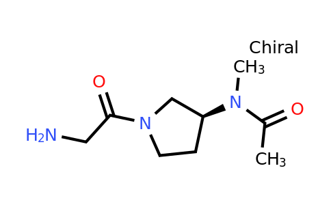 CAS 1353994-01-0 | (S)-N-(1-(2-Aminoacetyl)pyrrolidin-3-yl)-N-methylacetamide