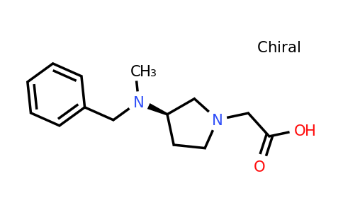 CAS 1353994-45-2 | (R)-2-(3-(Benzyl(methyl)amino)pyrrolidin-1-yl)acetic acid