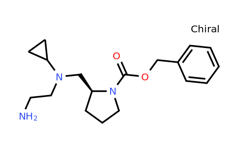 CAS 1353994-46-3 | (S)-Benzyl 2-(((2-aminoethyl)(cyclopropyl)amino)methyl)pyrrolidine-1-carboxylate