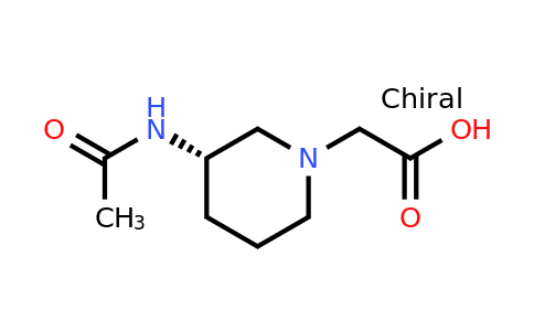 CAS 1353994-58-7 | (S)-2-(3-Acetamidopiperidin-1-yl)acetic acid