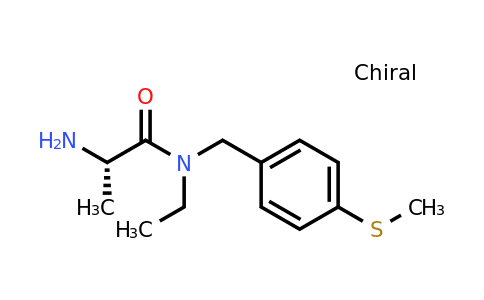 CAS 1353994-82-7 | (S)-2-Amino-N-ethyl-N-(4-(methylthio)benzyl)propanamide