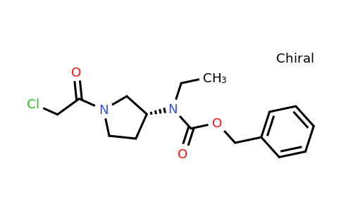 CAS 1353994-92-9 | (R)-Benzyl (1-(2-chloroacetyl)pyrrolidin-3-yl)(ethyl)carbamate