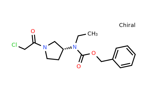 (R)-Benzyl (1-(2-chloroacetyl)pyrrolidin-3-yl)(ethyl)carbamate