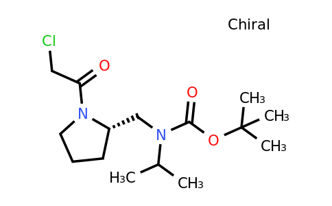 CAS 1353995-02-4 | (S)-tert-Butyl ((1-(2-chloroacetyl)pyrrolidin-2-yl)methyl)(isopropyl)carbamate