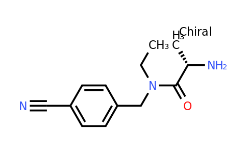 CAS 1353995-83-1 | (S)-2-Amino-N-(4-cyanobenzyl)-N-ethylpropanamide