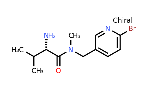 CAS 1353995-95-5 | (S)-2-Amino-N-((6-bromopyridin-3-yl)methyl)-N,3-dimethylbutanamide