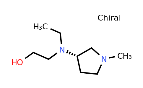 CAS 1353996-09-4 | (S)-2-(Ethyl(1-methylpyrrolidin-3-yl)amino)ethanol