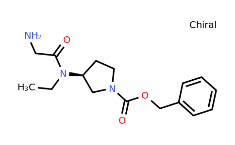 CAS 1353996-11-8 | (S)-Benzyl 3-(2-amino-N-ethylacetamido)pyrrolidine-1-carboxylate