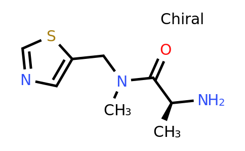 CAS 1353996-14-1 | (S)-2-Amino-N-methyl-N-(thiazol-5-ylmethyl)propanamide